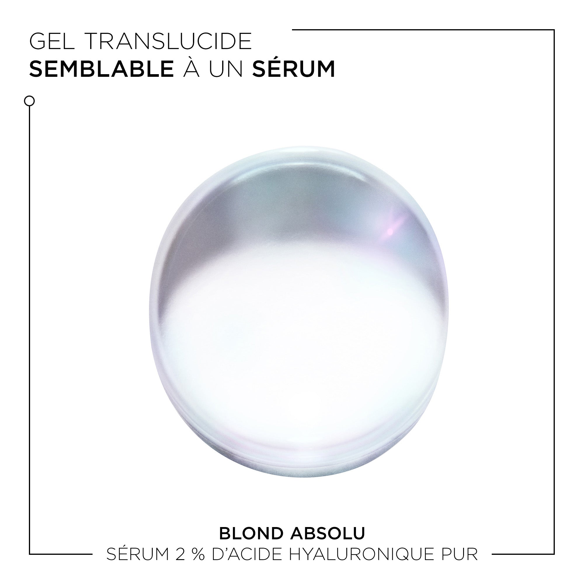 Sérum avec 2% d'Acide Hyaluronique Pur
