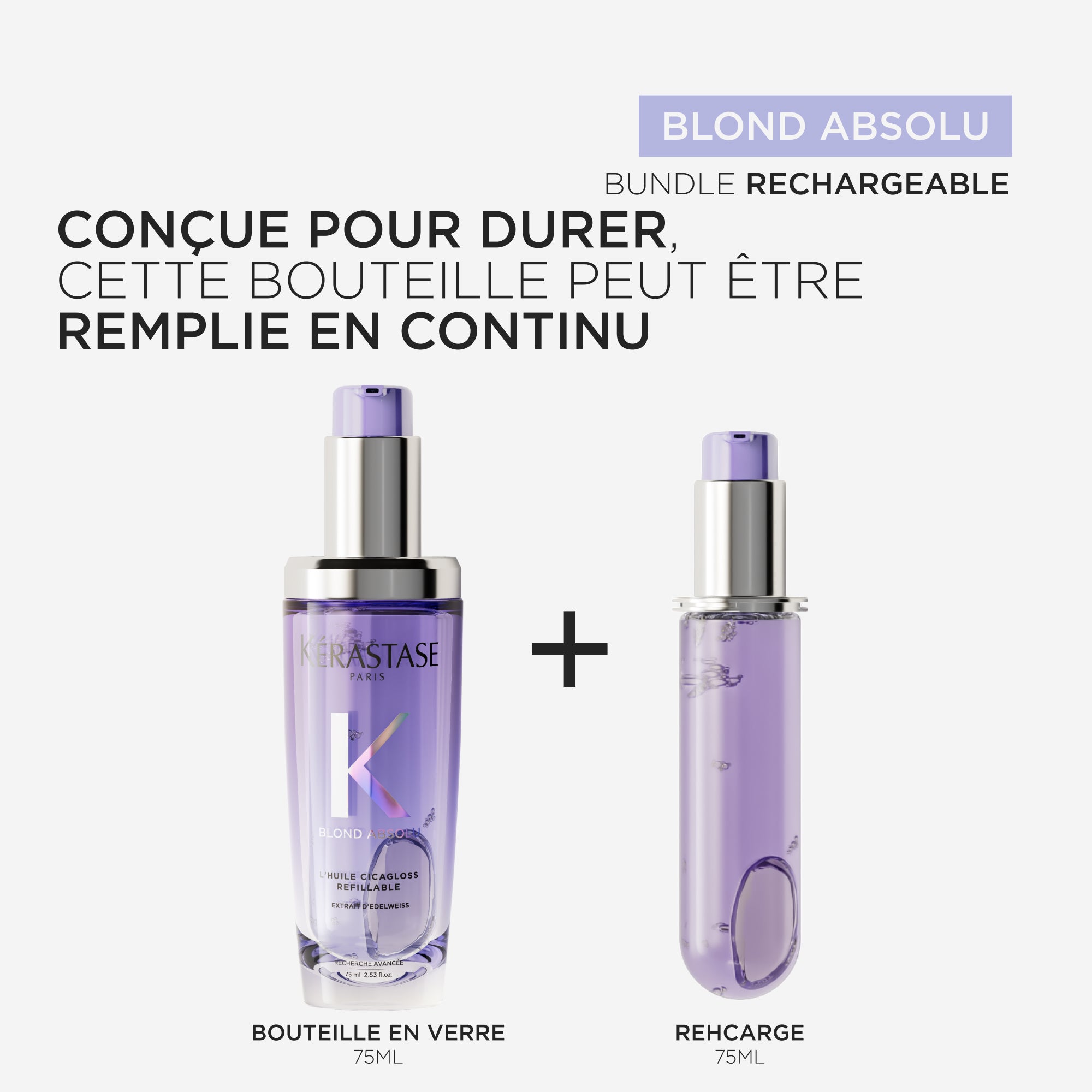 L'Huile Cicagloss rechargeable