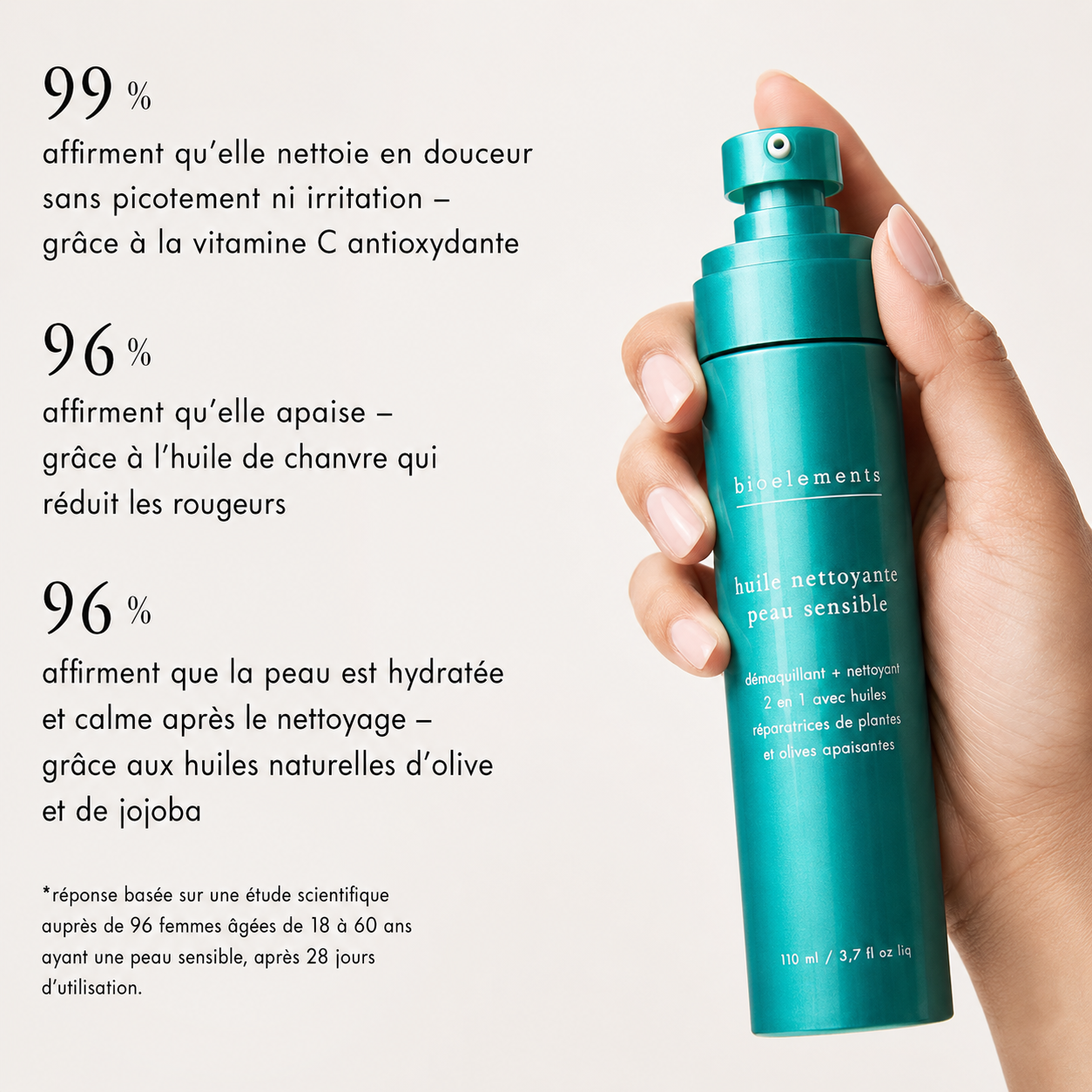 Routine peau sensible Bioelements