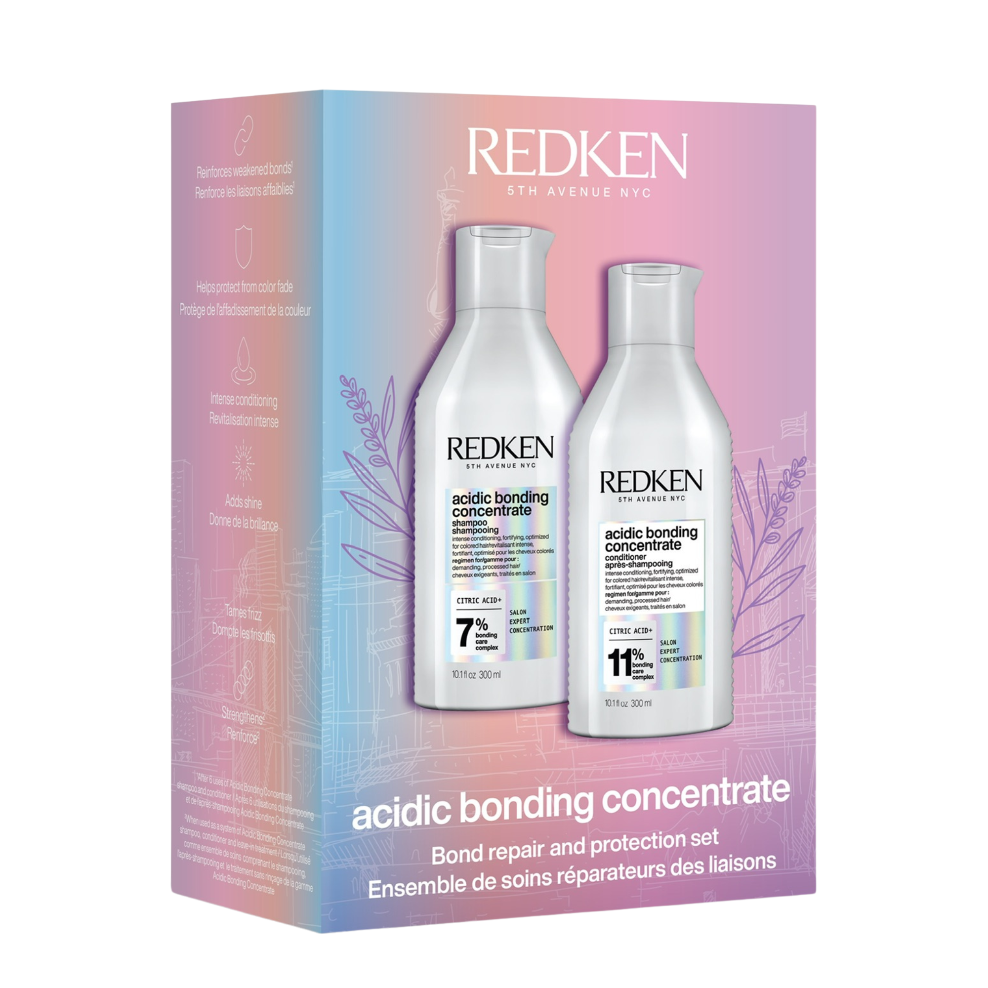Duo Redken soins de luxe + acidic bonding concentrate