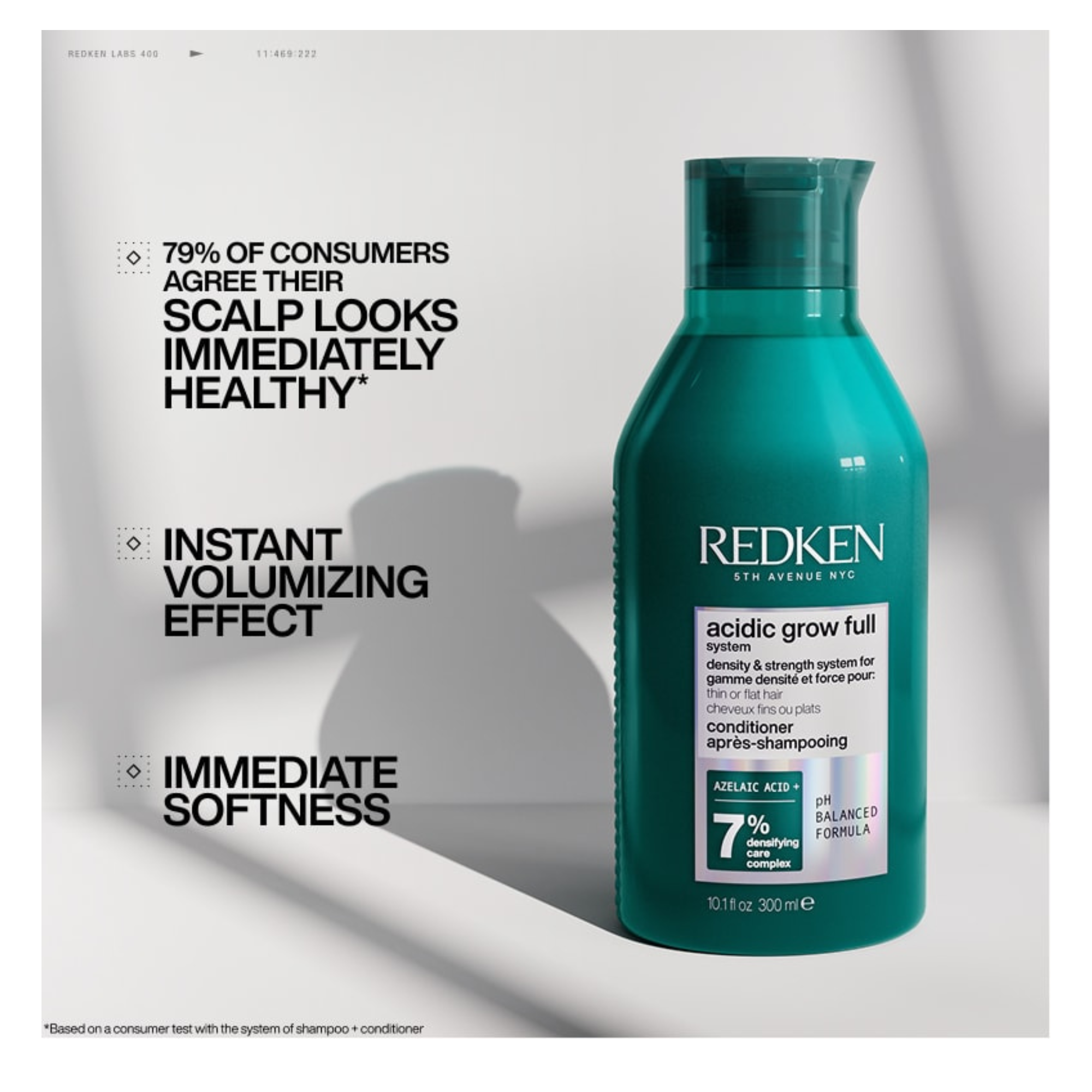 Shampoing Redken Acidic Grow Full 1L