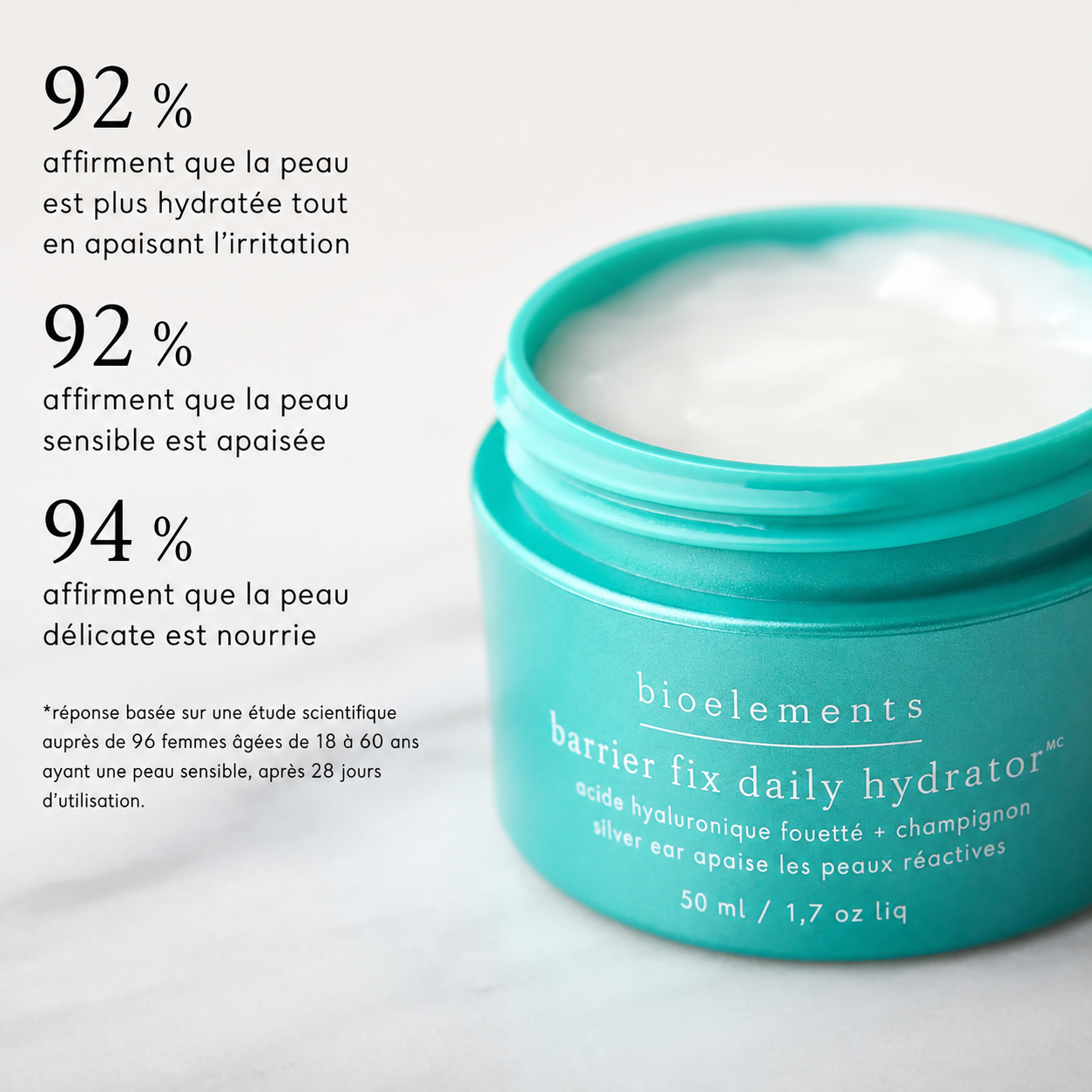 Routine peau sensible Bioelements