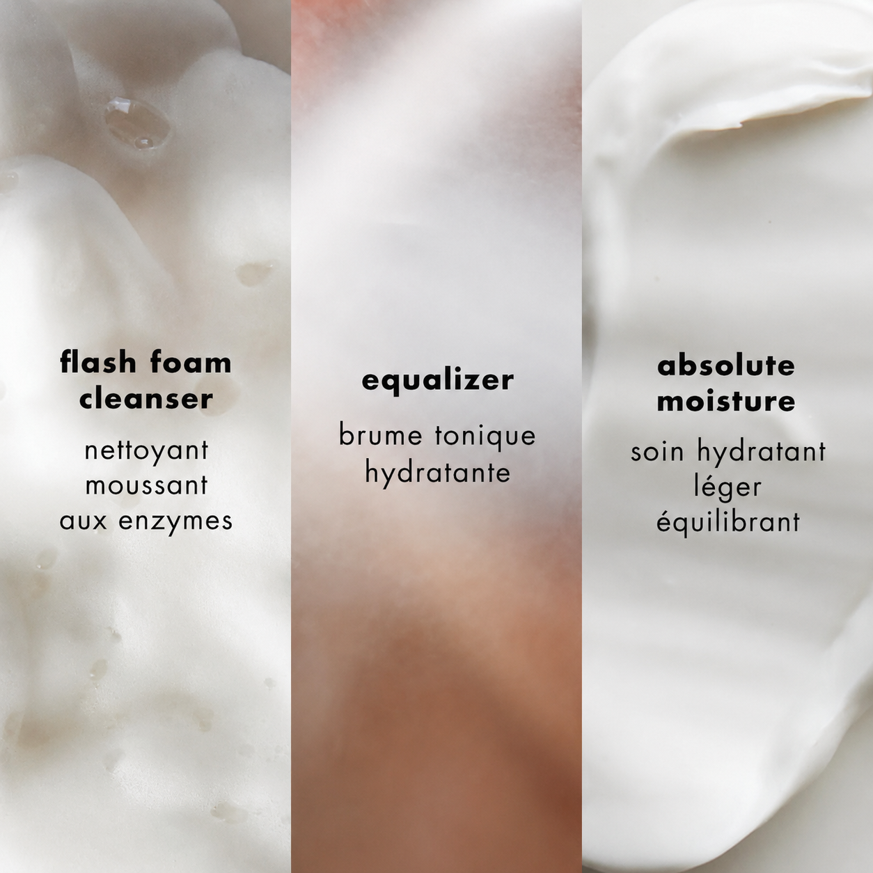 Combination skin 3 step starter set