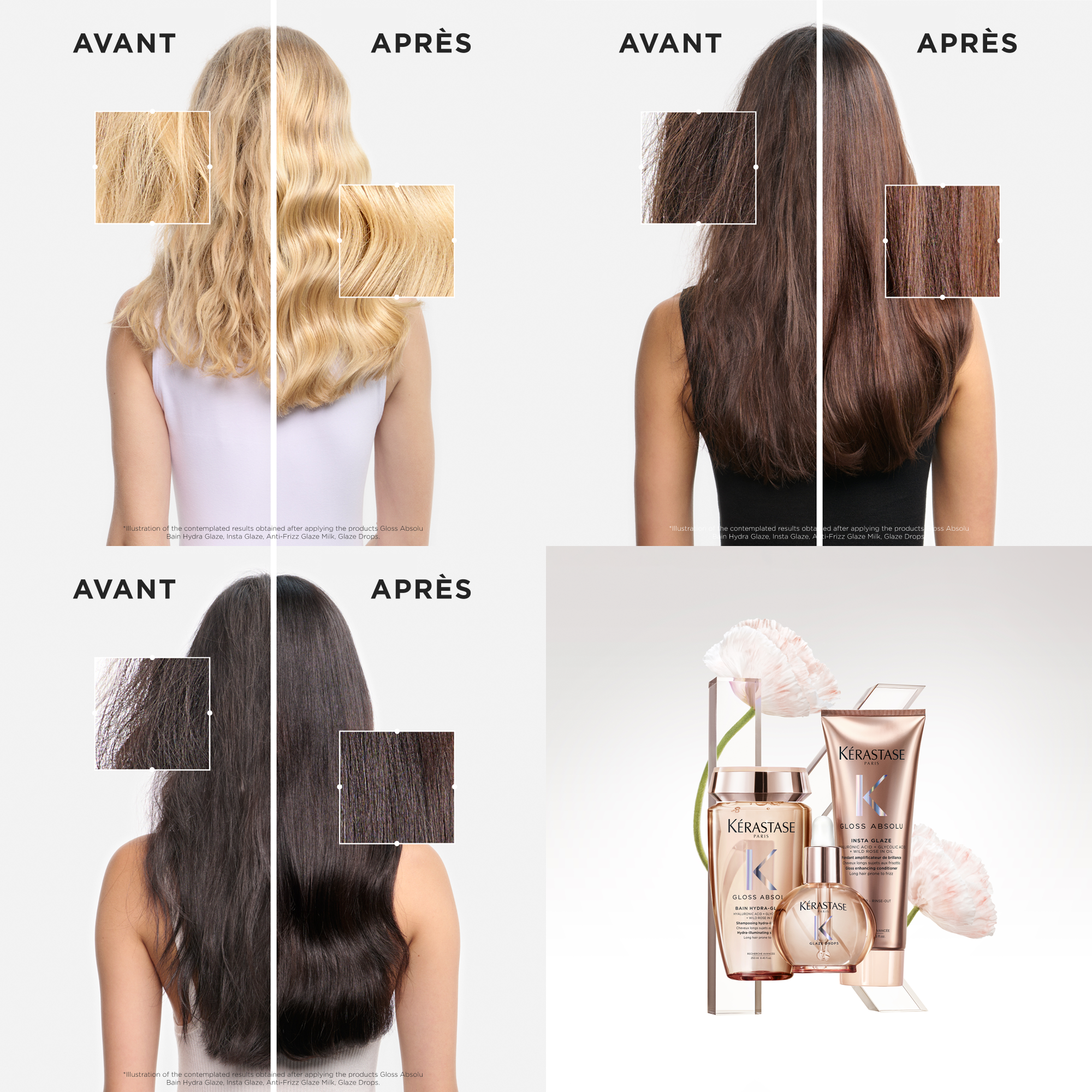 Spray Anti-Frizz Glaze Milk