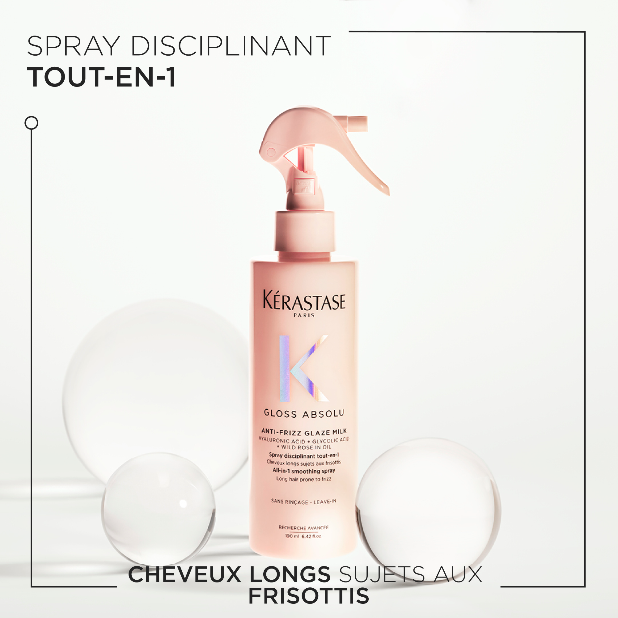 Spray Anti-Frizz Glaze Milk