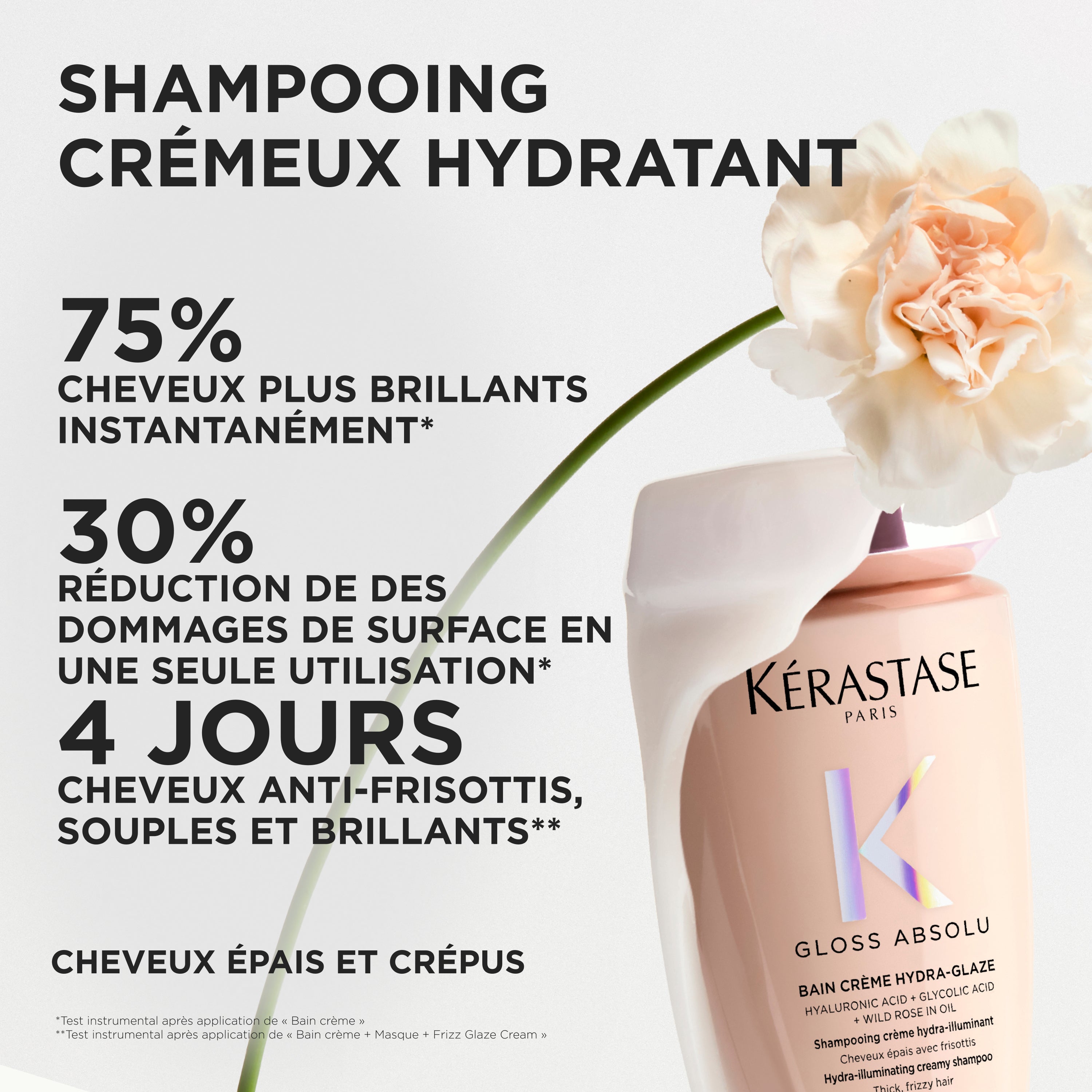 Bain crème hydra-glaze