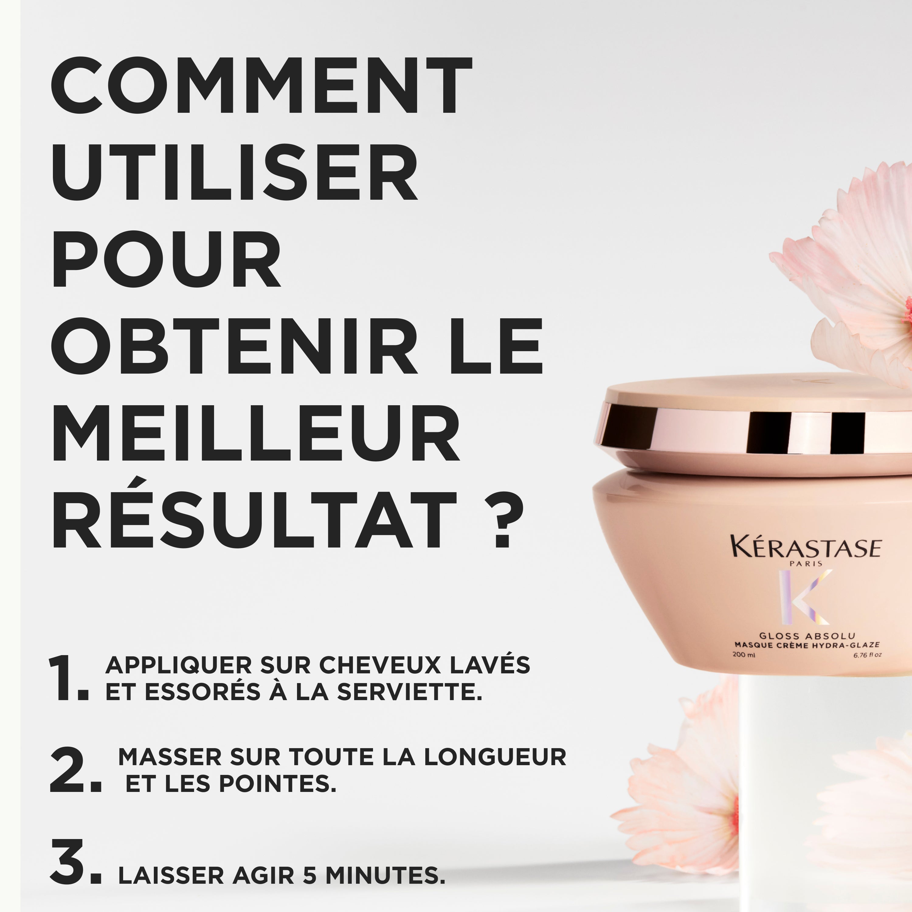 Masque crème hydra-glaze