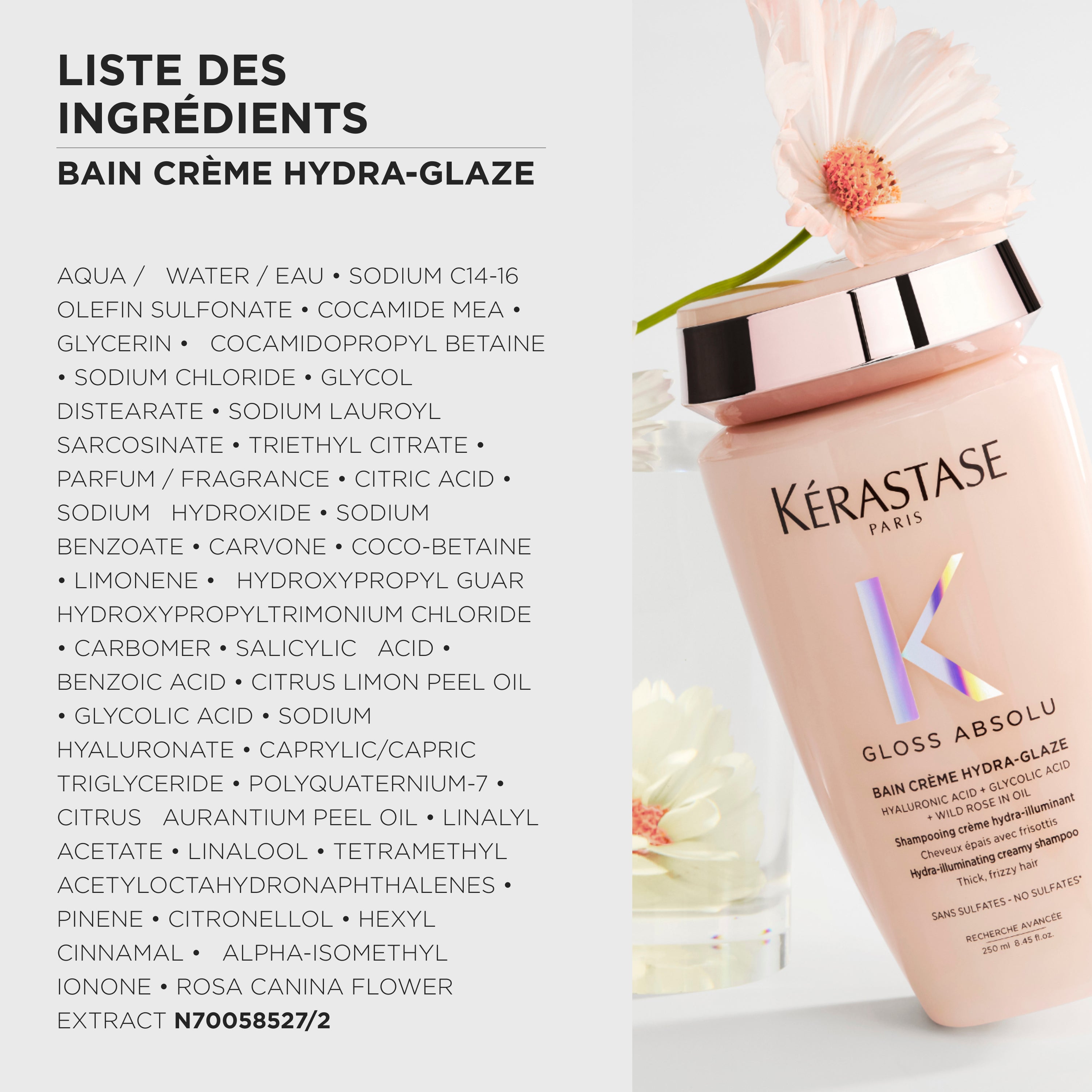 Bain crème hydra-glaze