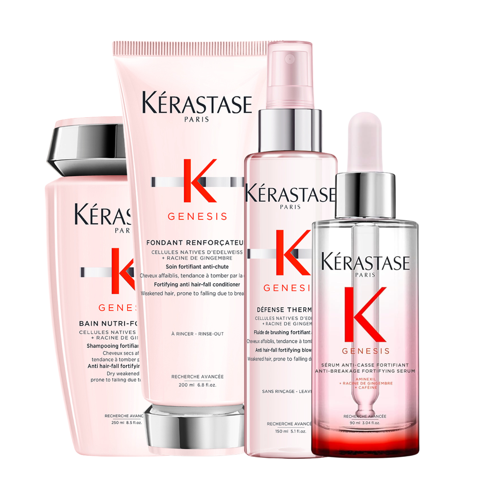 Routine Genesis anti-chute pour cheveux épais et secs
