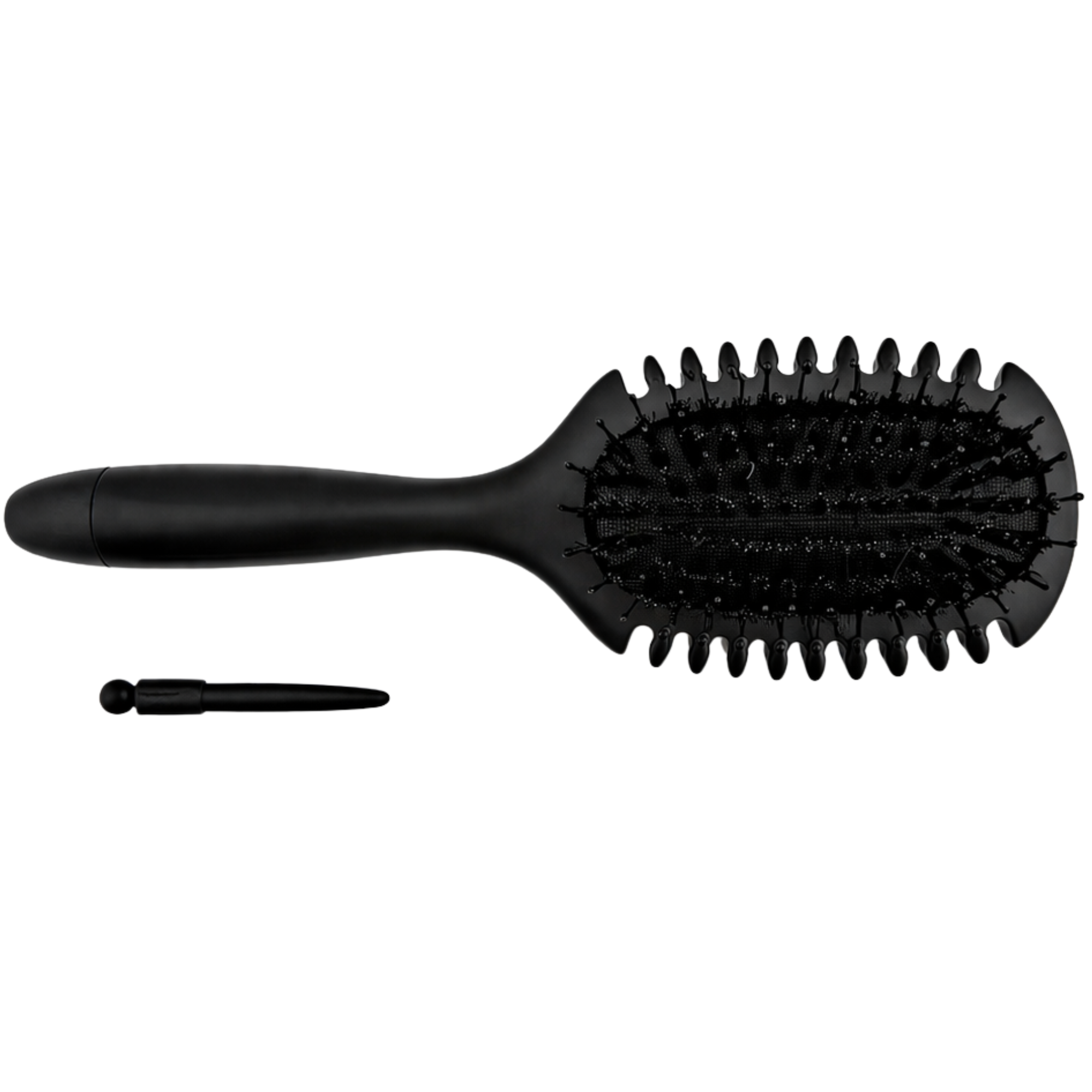 Brosse définissante pour cheveux bouclés avec pic de section