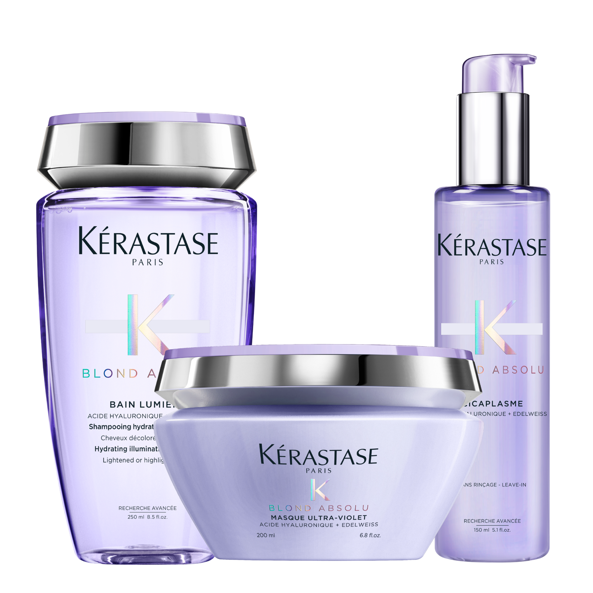 Routine illuminatrice anti-reflets cuivrés Blond Absolu