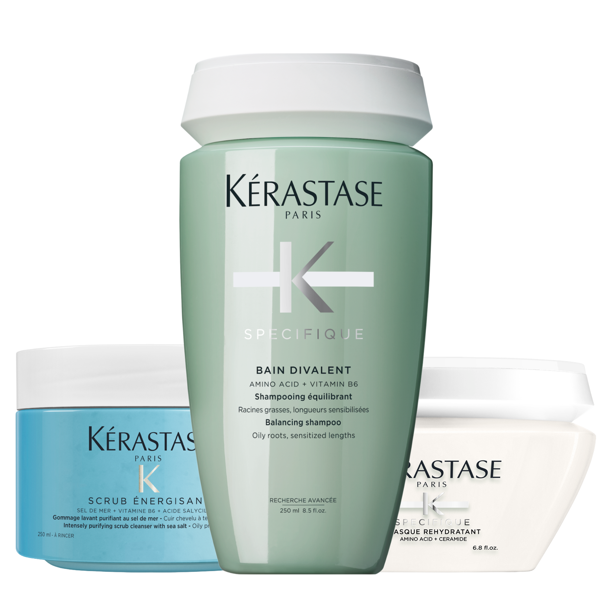 Routine purifiante de contrôle du sébum Fusio scrub