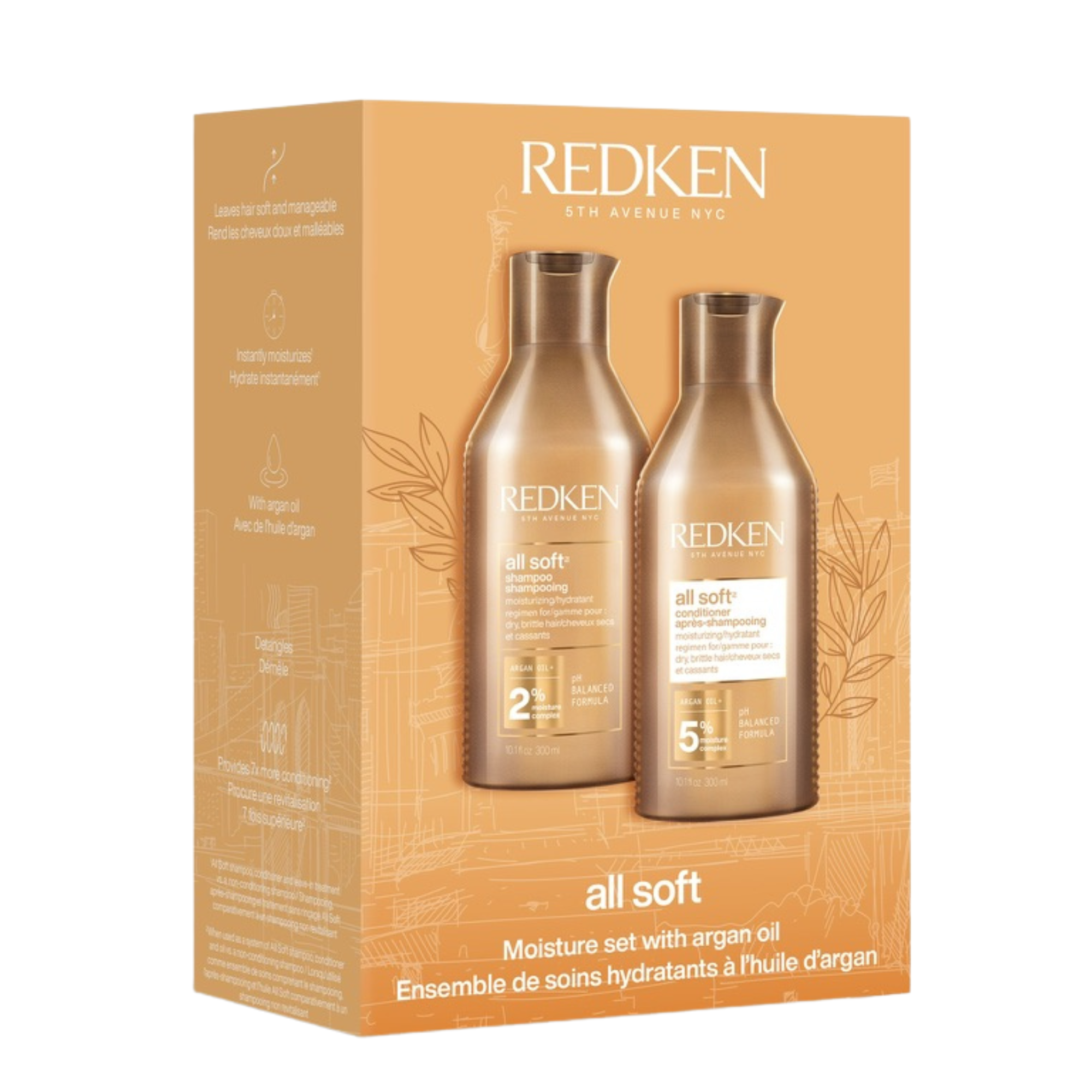 Duo redken soins classiques all soft