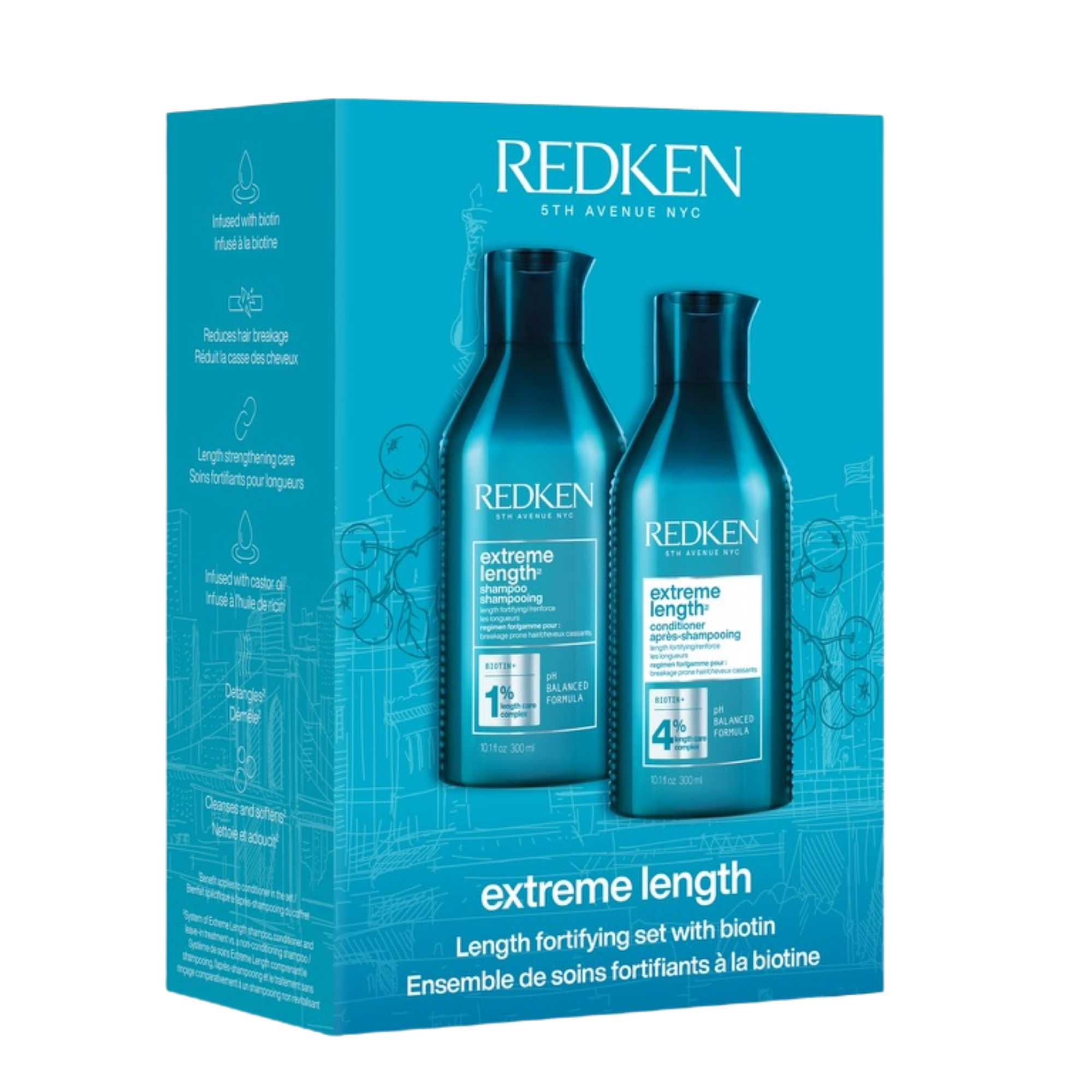Duo redken soins de luxe extreme length