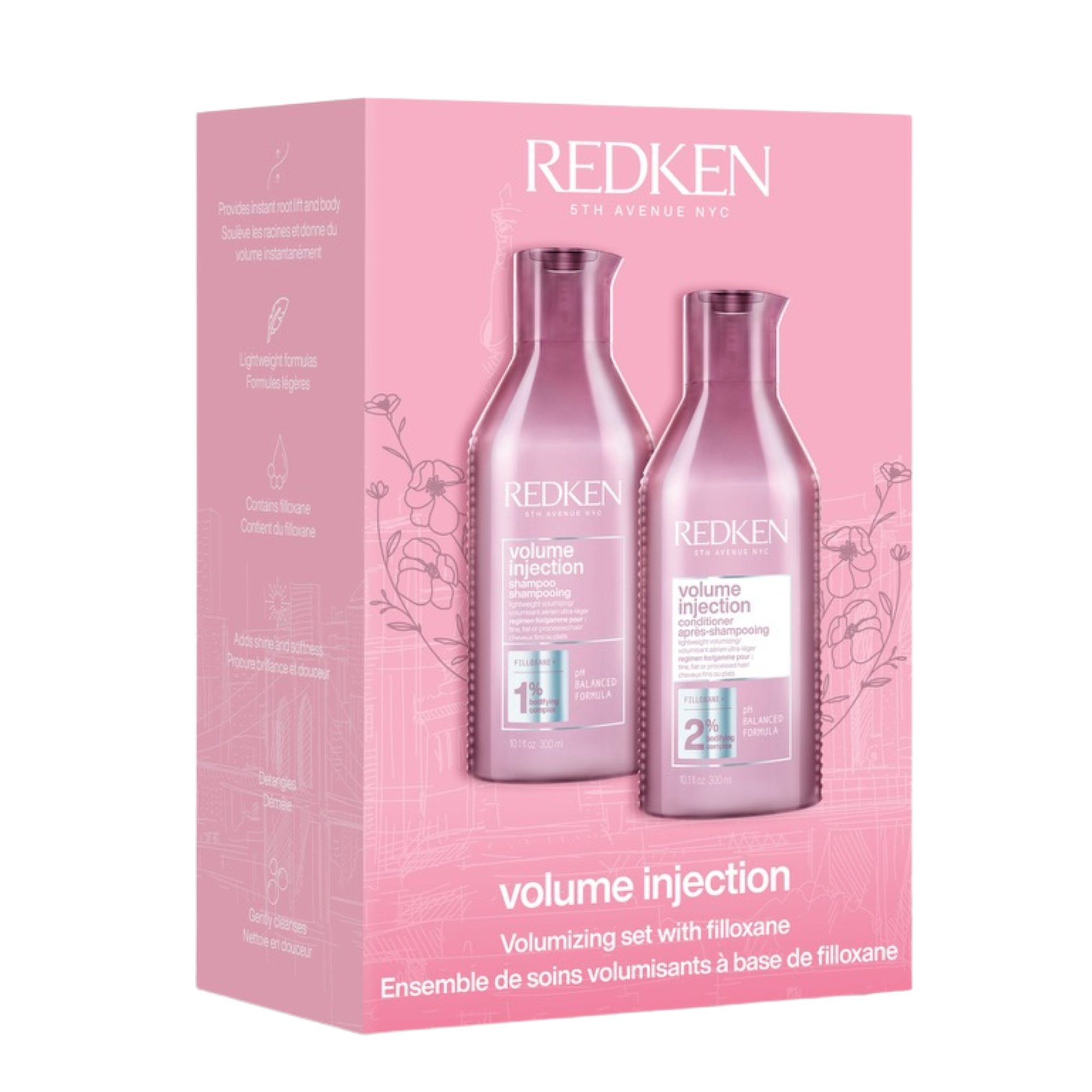 Duo redken soins classiques volume injection