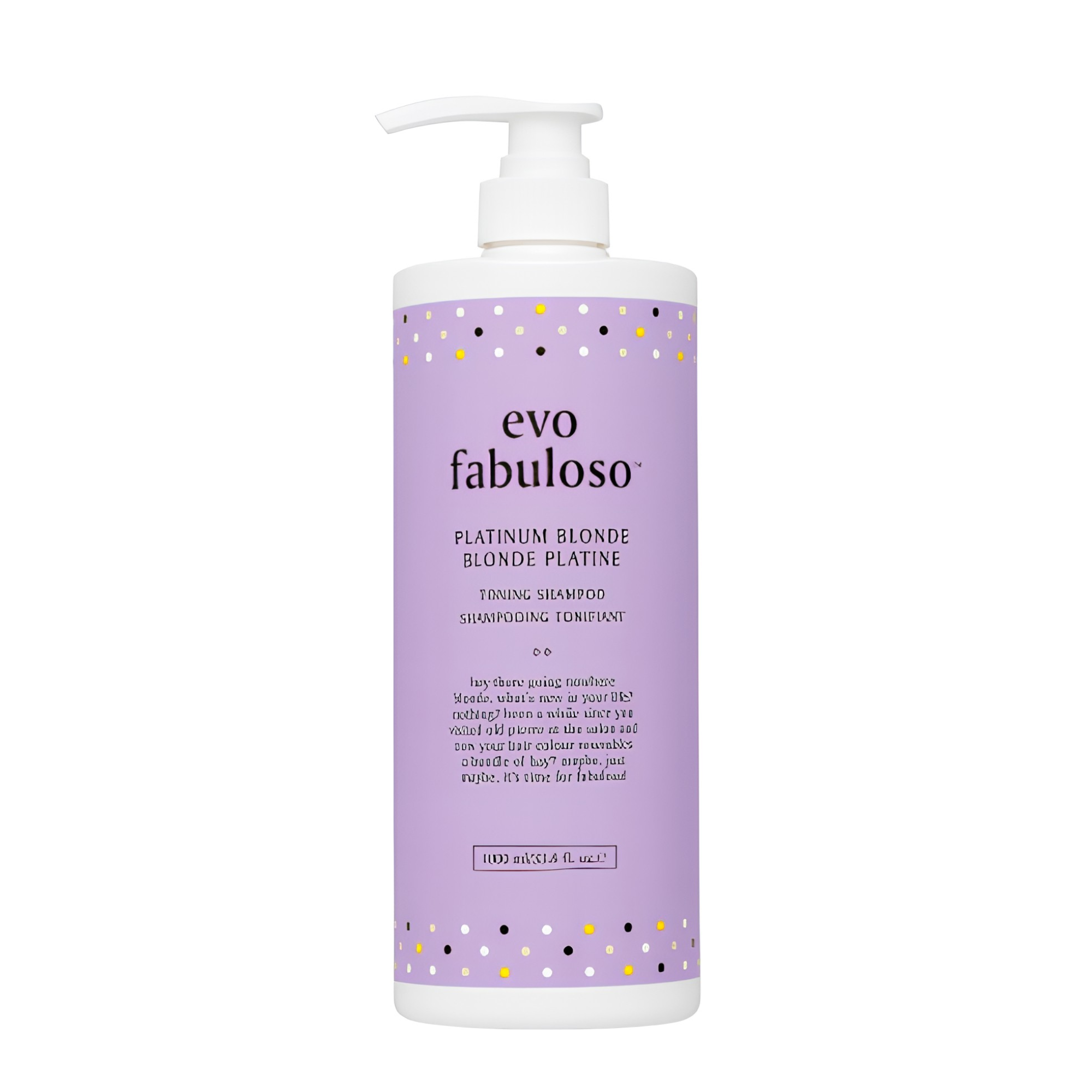 Shampooing tonifiant blonde platine