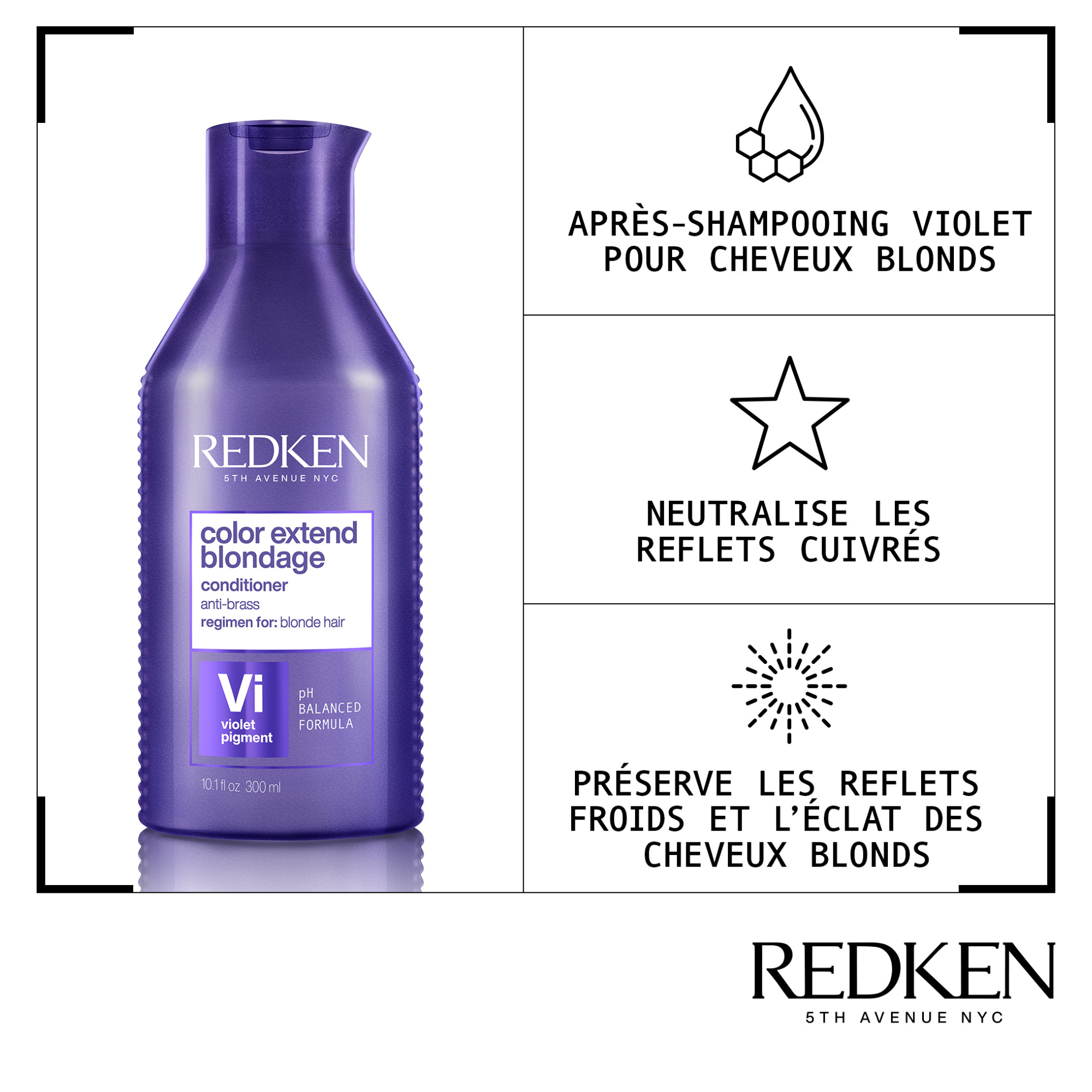 Après-Shampoing Redken Colour Extend Blondage 1L