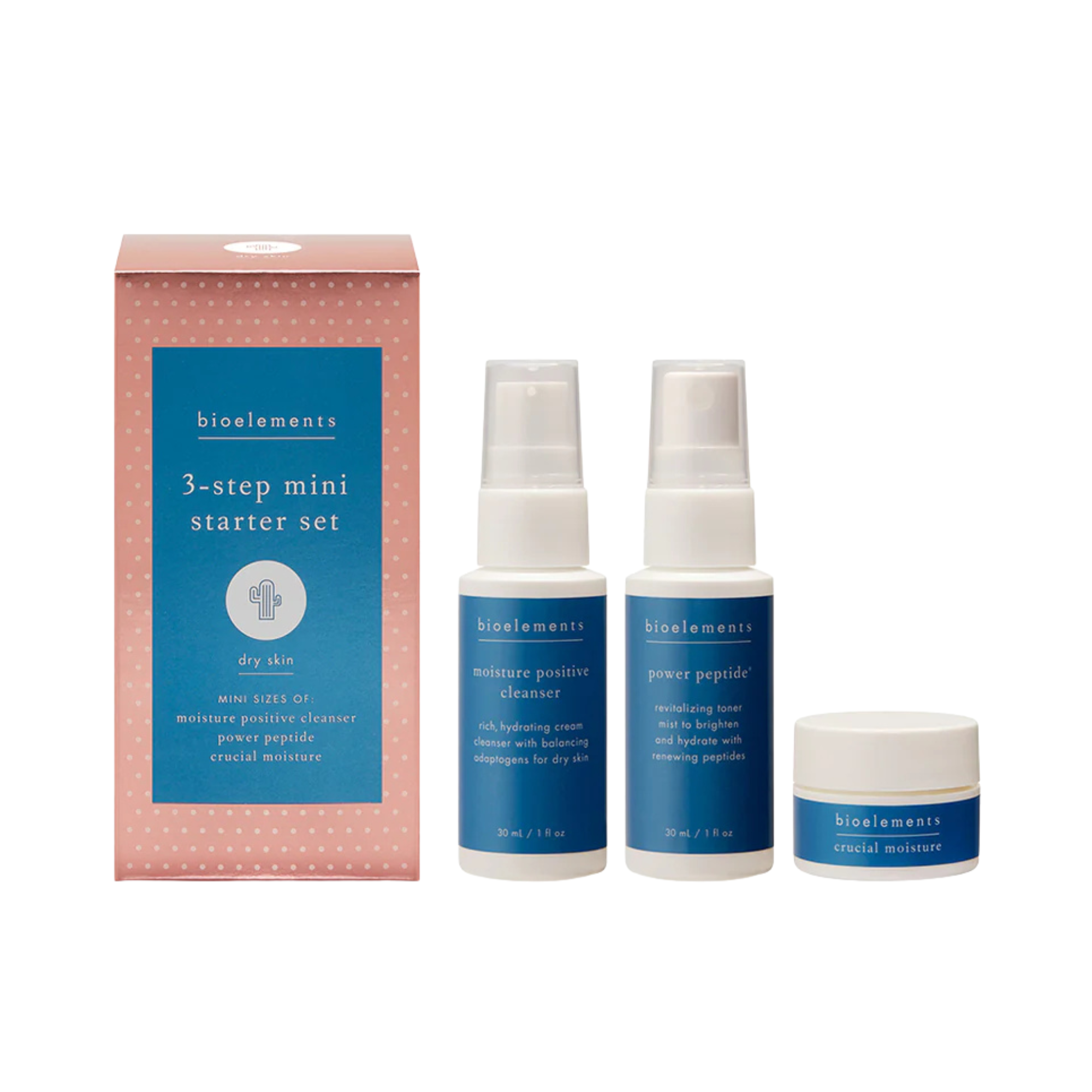 Dry skin 3-step starter set